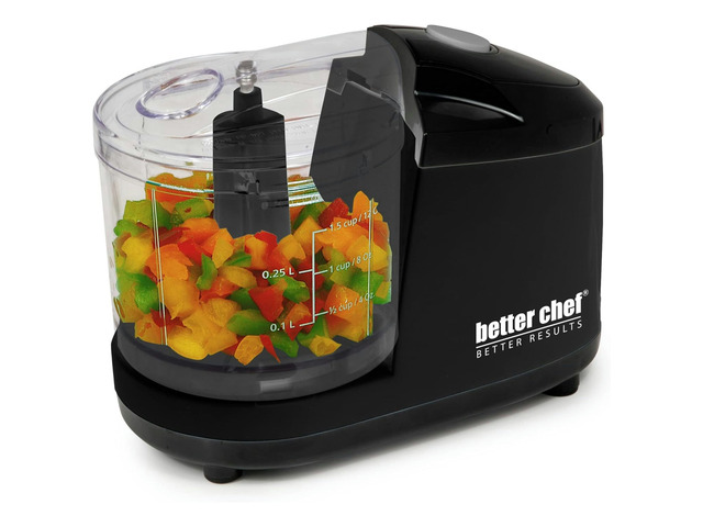 Better Chef 1.5-Cup Mini-Chopper - Black