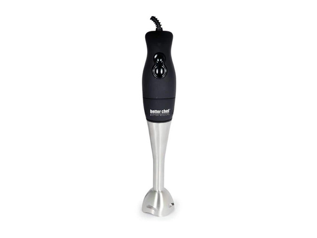 Better Chef 200-Watt 'Dualpro' Immersion Blender/Hand Mixer - Black