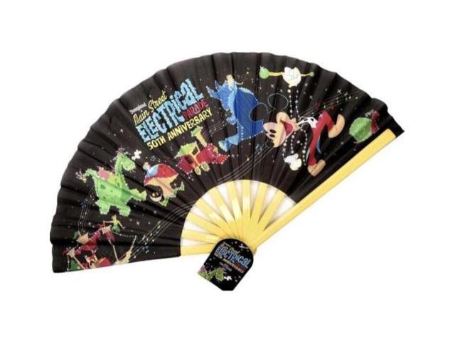 Disney 50th Anniversary Electrical Parade on Main Street Hand Fan