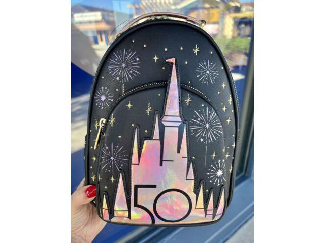 Disney 50th Anniversary Grand Finale Loungefly Mini Backpack