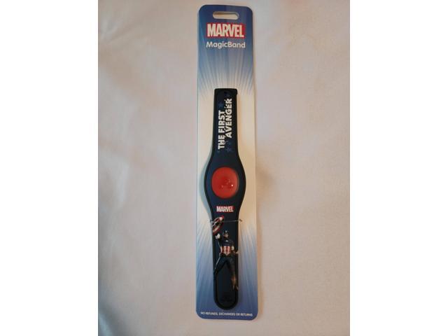 Disney Parks The First Avenger Captain America Marvel Super Hero MagicBand 2 - Link it Later