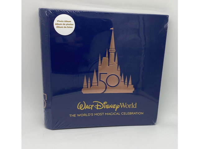 Disney WDW 50th Anniversary Most Magical Celebration Castle Photo Album