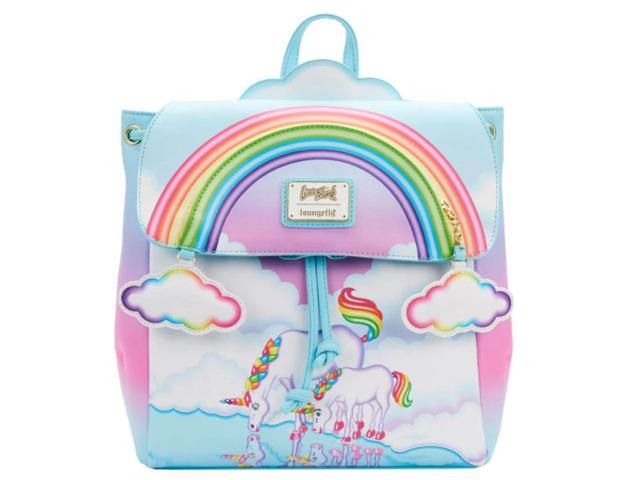 Loungefly Lisa Frank Unicorn Reflection Mini Backpack