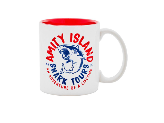 Universal Studios Jaws Amity Island Shark Tours Ceramic Mug