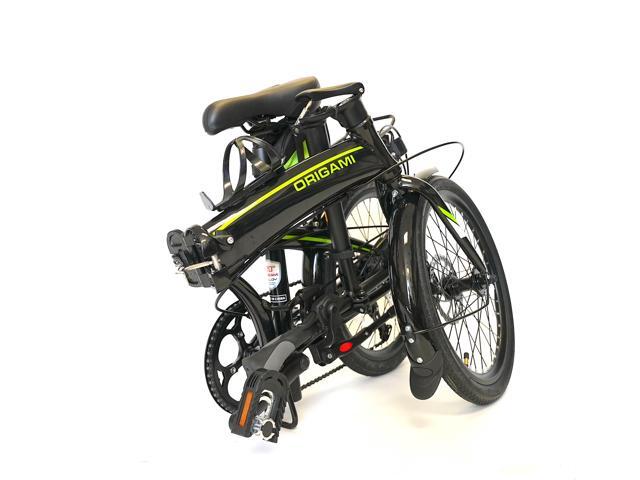 The Origami Gazelle is a great companion for anyone wanting a versatile and lightweight folding bike. Its 8-speed gear set and disc brakes make it...