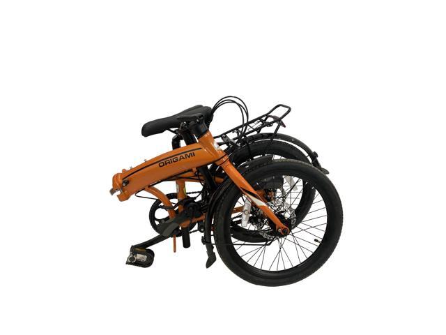 The Origami Gazelle is a great companion for anyone wanting a versatile and lightweight folding bike. Its 8-speed gear set and disc brakes make it...