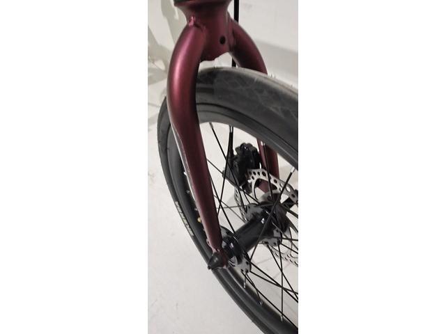 The Origami Lotus packs a lot of performance into a compact and sporty package. Chromoly frame, 16' wheels, 9-speed gear set, 58T chainring, and...
