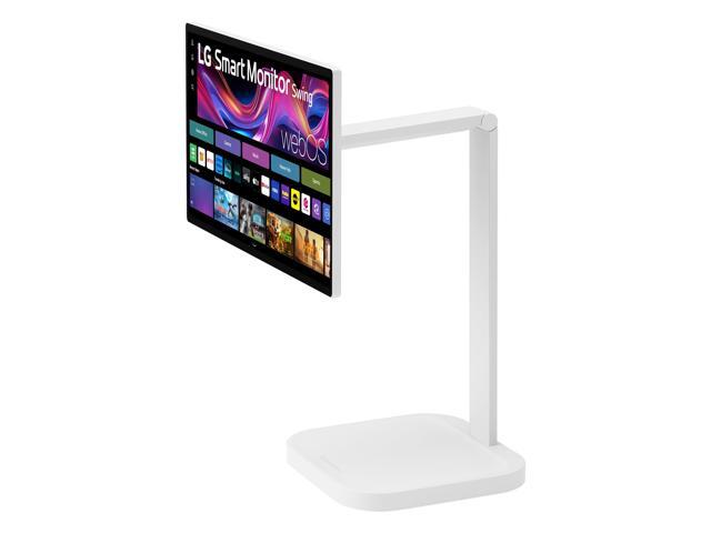 Smart Monitor Swing 32U889SAW 32-Inch 4K UHD (3840x2160) IPS Touchscreen on a Fully Adjustable Wheeled Base HDR10, webOS, Built-in Speaker, HDMI,...