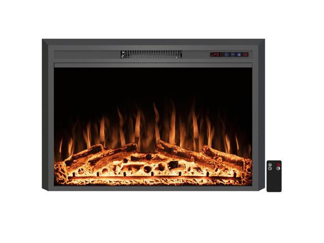 Photos - Electric Fireplace 40'  Inserts, Fireplace Heater with Remote Control, Adju