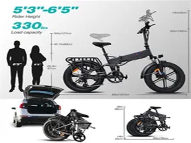 ENGINE PRO 750W 16Ah ENGWE foldable pera bicicleta electrica plegable ebike / folding electric bicycle sepeda lipat list Blue