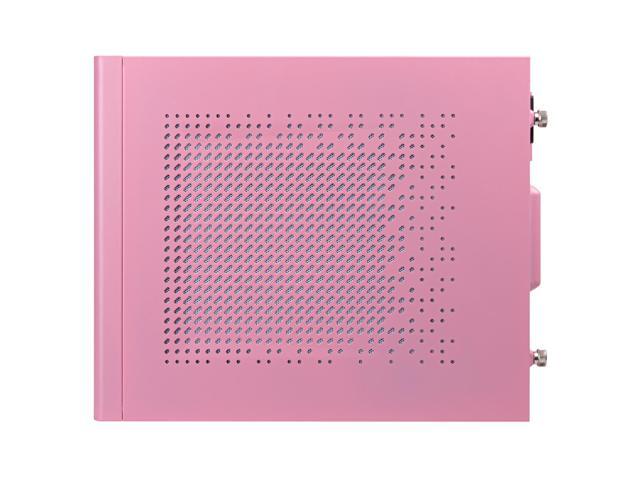 SilverStone Technology SUGO 16 Pink Mini-ITX Small Form Factor case with All Metal Construction, SST-SG16P