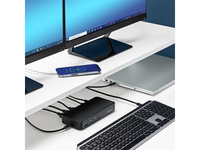 SideTrak 4K Docking Station 13 Port High-Speed USB-C Dock with 4K Resolution Laptop Docking Station Dual Monitor / Triple Monitor Compatible...