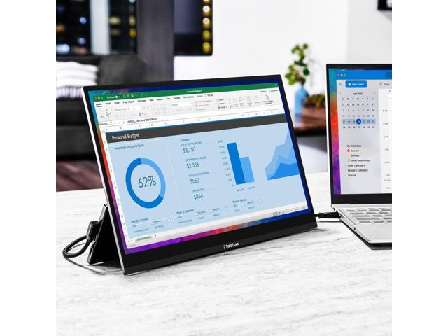SideTrak - Solo Pro Touchscreen 15.8" Portable Monitor – - Black - image 3