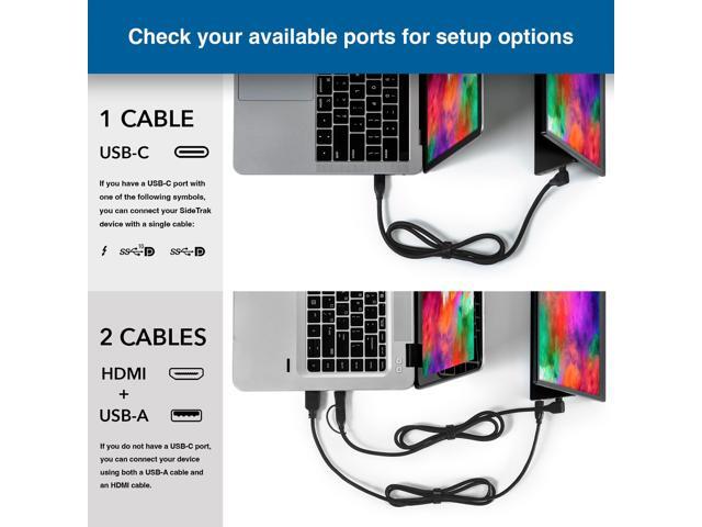 SideTrak - Solo Pro Touchscreen 15.8" Portable Monitor – - Black - image 6