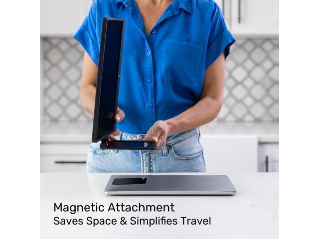 SideTrak - Swivel 14" Attachable Portable Monitor – - Black - image 5