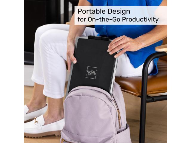 SideTrak - Swivel 14" Attachable Portable Monitor – - Black - image 6