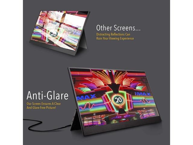 SideTrak - Solo Pro 15.8" Freestanding Portable Monitor - Black - image 8