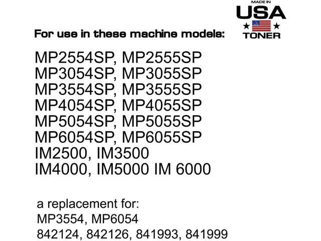 MADE IN USA TONER for Ricoh MP2554,MP2555,MP3054,MP3055,MP3554,MP3555,MP4054,MP4055, MP5054,MP5055,MP6054,MP6055, IM2500, IM3500, IM4000, IM5000,...