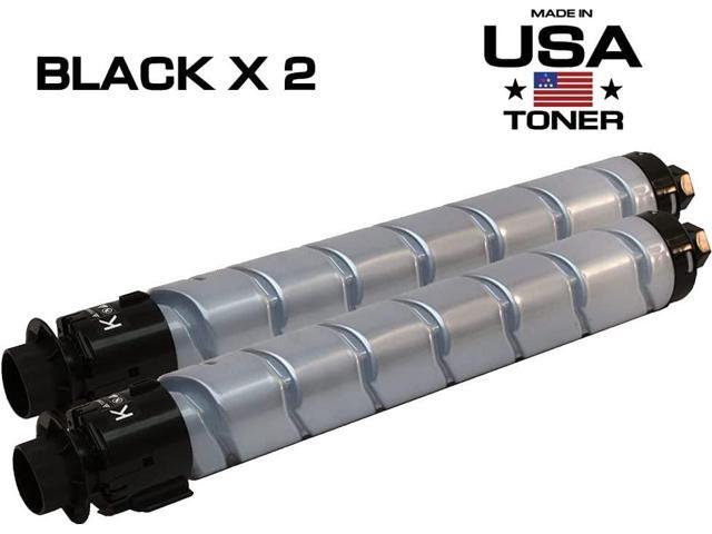 MADE IN USA TONER Compatible Replacement for Ricoh MP C2003 MP C2503 MP C2004 MP C2504 Lanier Savin MP C2003 MP C2503 841918 (Black, 2 Pack)