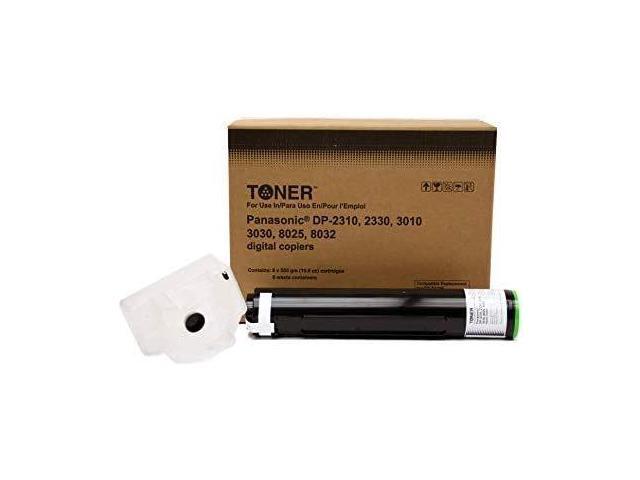 MADE IN USA TONER Compatible Toner Cartridge Replacement for Panasonic DP-2310, DP-3010, DP-2330, DP-3030, DQ-TU15E (Black, 6 Pack)