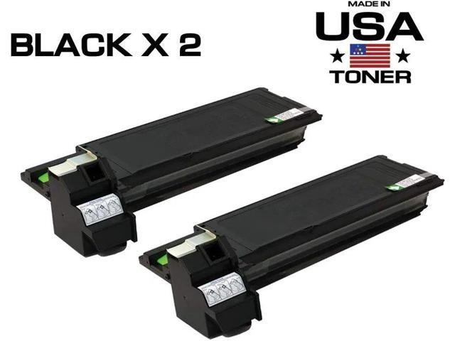 MADE IN USA TONER Replacement for Toshiba T-1200, e-Studio 12,15,120,150,151,162D (Black, 2 Pack)
