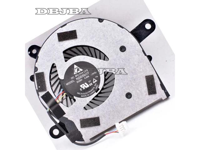 DBTLAP Fan for Delta NS65B07-16F09 NS65B07-16F09 DC5V 0.50A Laptop CPU Cooling Fan