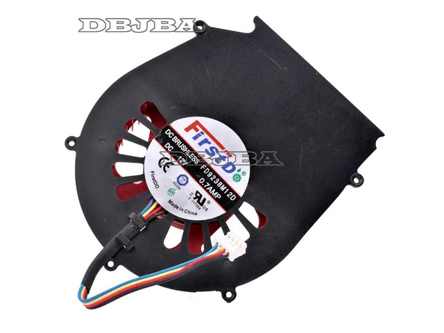 DBTLAP Fan for ATI Turbo Graphics Cooling Fan FD9238M12D DC12V 0.70A 4 Lines pwm