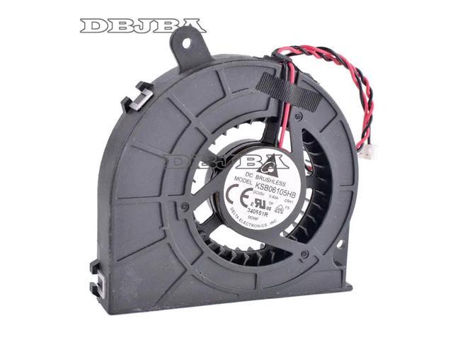 DBTLAP Fan for Delta KSB06105HB DB41 KSB06105HB-DB41 5v 0.40A 2 line air Volume Notebook Modified Cooling Fan