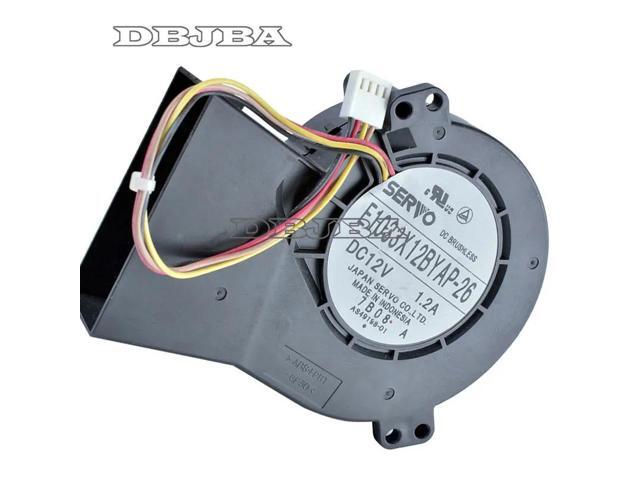 DBTLAP Fan for E1033X12BYAP-26 9733 12V 1.20A 4 Volume 4pin Centrifugal Centrifugal Turbo Blower Cooling Fan