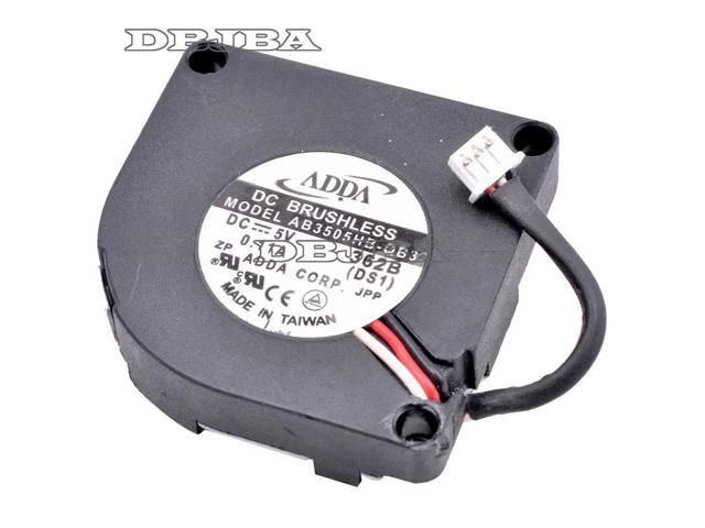 DBTLAP Fan for AB3505HB-QB3 3.5cm 3507 35x35x7mm 5V 0.11A Mini Side Blowing Turbine Blower Cooling Fan