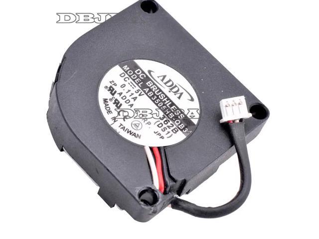 DBTLAP Fan for AB3505HB-QB3 3.5cm 3507 35x35x7mm 5V 0.11A Mini Side Blowing Turbine Blower Cooling Fan