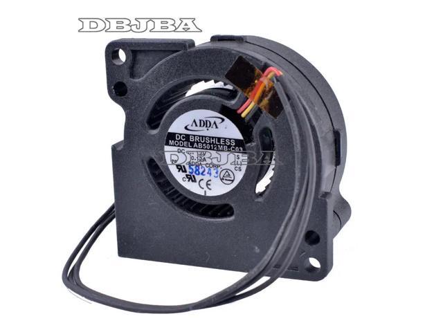 DBTLAP Fan for AB5012MB-C03 12V 0.12A 5020 5cm Fan Light - Base Projector Cooling Fan Turbofan Centrifugal Fan
