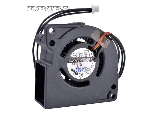 DBTLAP Fan for AB5012MB-C03 12V 0.12A 5020 5cm Fan Light - Base Projector Cooling Fan Turbofan Centrifugal Fan
