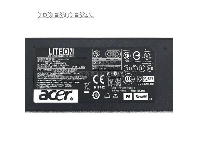 DBTLAP AC Adapter for Acer HP-OL093B13P HP-A0904A3 AP.0900A.005
