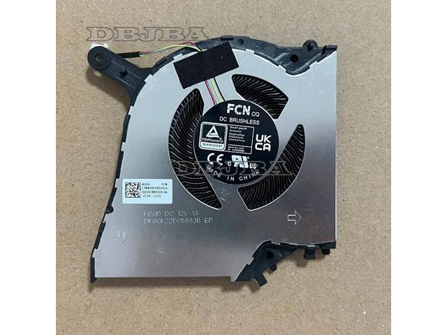 DBTLAP Laptop GPU Cooling Fan For Asus Studiobook Pro 16 OLED H5600 W5600 H7600 W7600 13NB0XC0P01011 DFSCK22D05883B FPGD 12V 1A