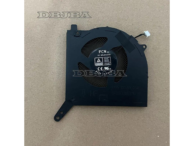 DBTLAP Laptop GPU Cooling Fan for Lenovo Legion 5 15ARH7 82RE 15IAH7 82RC Y7000P R7000P R7000 ARH7 IAH7 2022 DFS5K22115371G FPPF 5V 0.5A