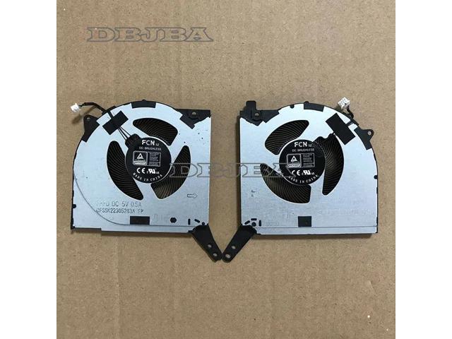 DBTLAP Laptop CPU GPU Cooling Fan For Lenovo Legion 5 15ARH7 82RE 15IAH7 82RC Y7000P R7000P R7000 ARH7 IAH7 2022 DFS5K22305283A FPPD DFS5K22115371G...