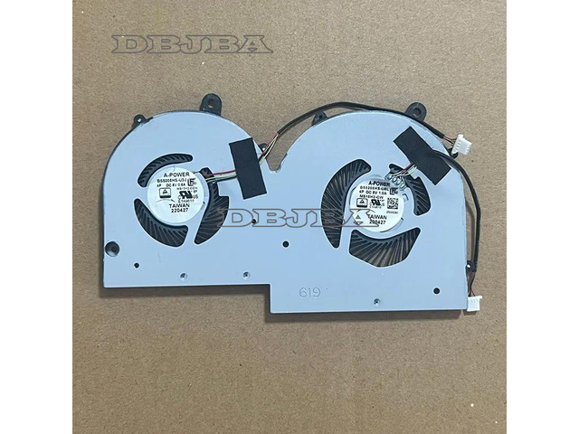 DBTLAP Laptop Cooing Fan For MSI Summit E16 Flip Evo MS-1591 BS5005HS-U3J BS5205HS-U5L 5V