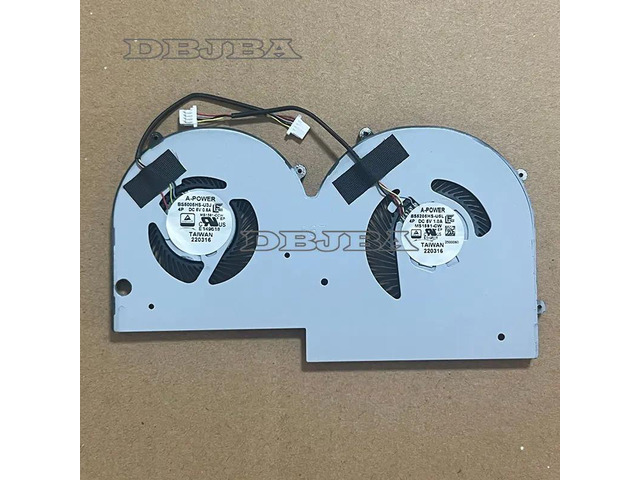 DBTLAP Laptop Cooing Fan For MSI Summit E16 Flip Evo MS-1591 BS5005HS-U3J BS5205HS-U5L 5V