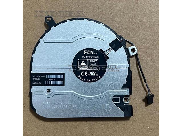 DBTLAP Laptop CPU Cooling Fan For HP Envy X360 15-ES 15-EU 15M-ES 15M-EU 15Z-EU 15T-ES TPN-W149 W150 M45465-001 DFS5K22B05673A FNA3 5V 0.5A