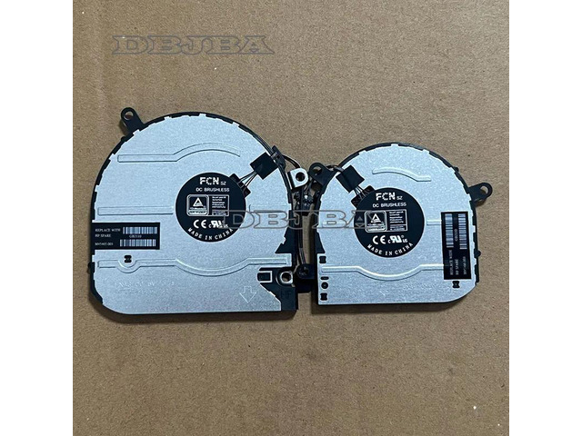 DBTLAP Laptop CPU GPU Cooling Fan For HP Envy X360 15-ES 15-EU 15M-ES 15M-EU 15Z-EU 15T-ES TPN-W149 W150 M45465-001 M45466-001 DFS5K22B05673A FNA3...