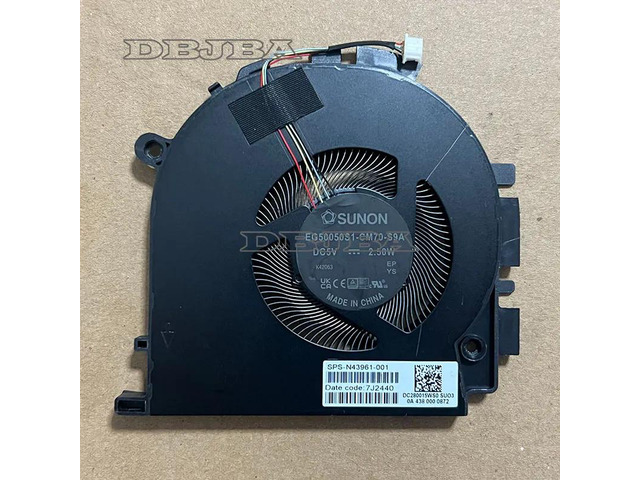 DBTLAP Laptop GPU Cooling Fan For HP Envy 17-CW0000 17T-CW000 17T-CW100 17-CW1000CA 17-CW1023CL 17-CW0023DX 17-CW0097NR