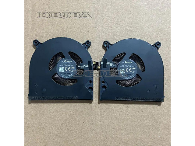 DBTLAP Laptop CPU GPU Cooling Fan For Dell XPS 16 9640 F966V NS75C41-23D01 023.100VQ.0001 8GVMH NS75C42-23D02 023.100VR.0001 5V 0.6A