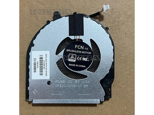 DBTLAP Laptop CPU Cooling Fan For HP Pavilion x360 15-DQ 15-DQ0953CL 15-DQ1003CA 15-DQ1018NA 15-DQ1052NR 15-DQ0853CL L51349-001 5V 0.5A
