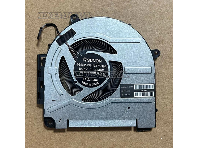 DBTLAP Laptop GPU Cooling Fan For HP Envy 17-CH 17M-CH 17T-CH 17-CH0000 M45787-001 EG50050S1-1C170-S9A 5V 2.5W