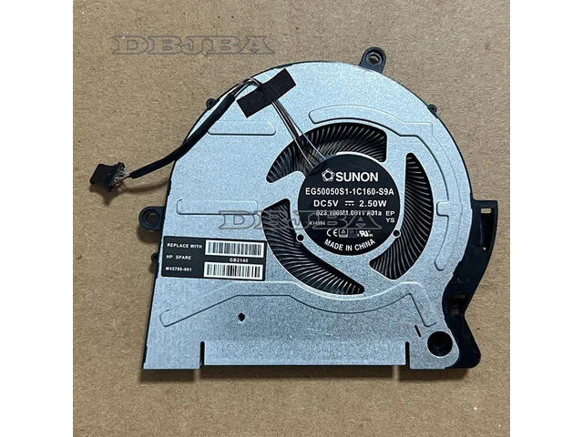 DBTLAP Laptop CPU Cooling Fan For HP Envy 17-CH 17M-CH 17T-CH 17-CH0000 M45786-001 EG50050S1-1C160-S9A 5V 2.5W