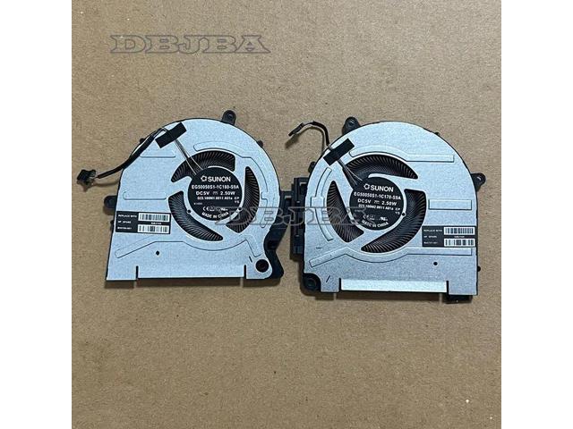 DBTLAP Laptop CPU GPU Cooling Fan For HP Envy 17-CH0085NG 17-CH0011NR 17-CH0001NA EG50050S1-1C170-S9A EG50050S1-1C160-S9A