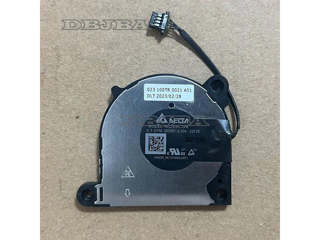 DBTLAP Laptop Cooling Fan For Dell Alienware M16 M18 R1 0XMDV9 XMDV9 ND55C0K-22F25 5V 0.5A