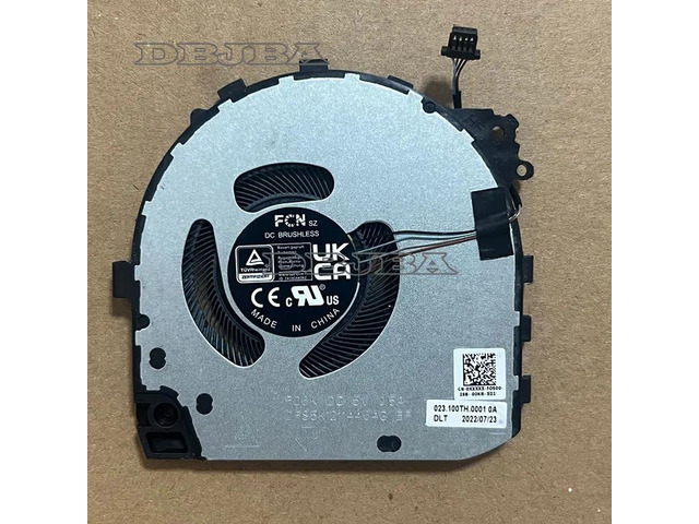 DBTLAP Laptop CPU Cooling Fan For DELL Latitude 13 7340 0D6V6X D6V6X DFS5K12114464C FQ6K 023.100TH.0021 5V 0.5A