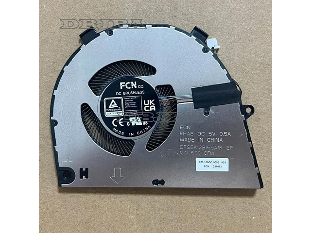 DBTLAP Laptop CPU Cooling Fan For Dell Vostro 16 2560 5620 5625 Inspiron 7620 0T8R2T
